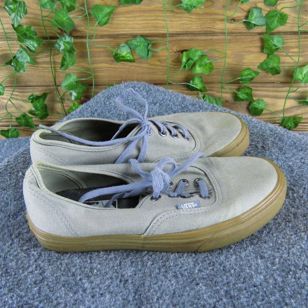 VANS Men's‎ Skateboarding Sneaker Gray Fabric Size 5 Medium Gently Used 2025